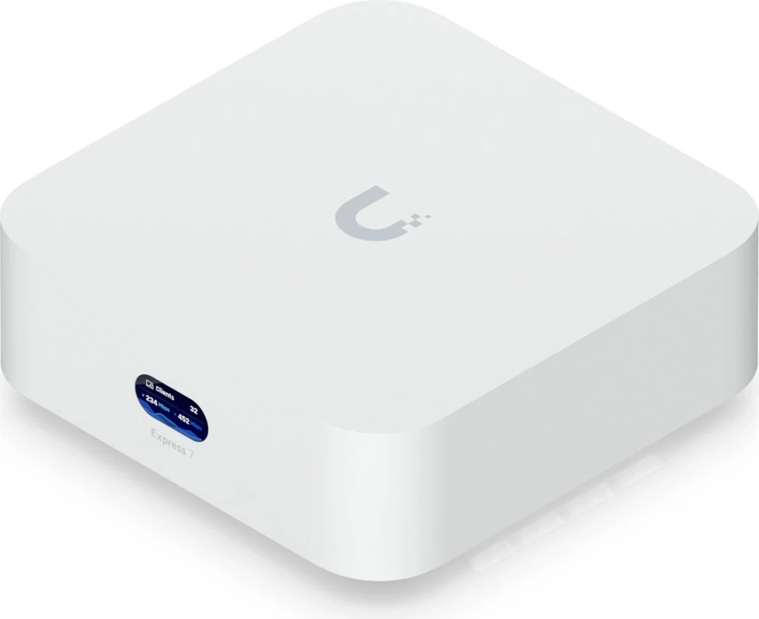 Gateway/kontrollues rrjeti Ubiquiti UniFi Express 7 UX7, 2.5Gbps, ARM, i bardhë