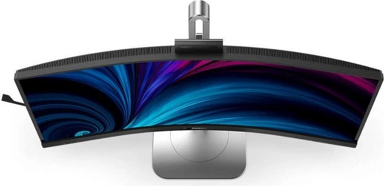 Monitor Philips 34B2U6603CH, 34 inç, VA, 3440x1440, Thunderbolt 4, i zi/argjendtë