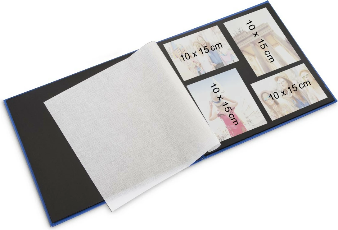 Album foto Hama 36x32, faqe të zeza, taupe
