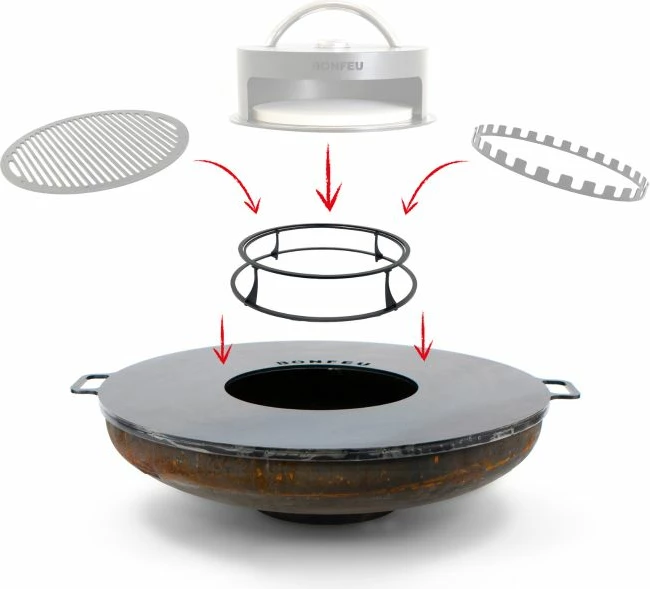 Aksesor për outdoor Bonfeu, i zi