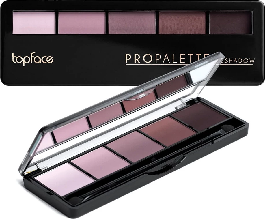 Paletë për sy Topface Pro Palette Eyeshadow 017 për femra, 8g