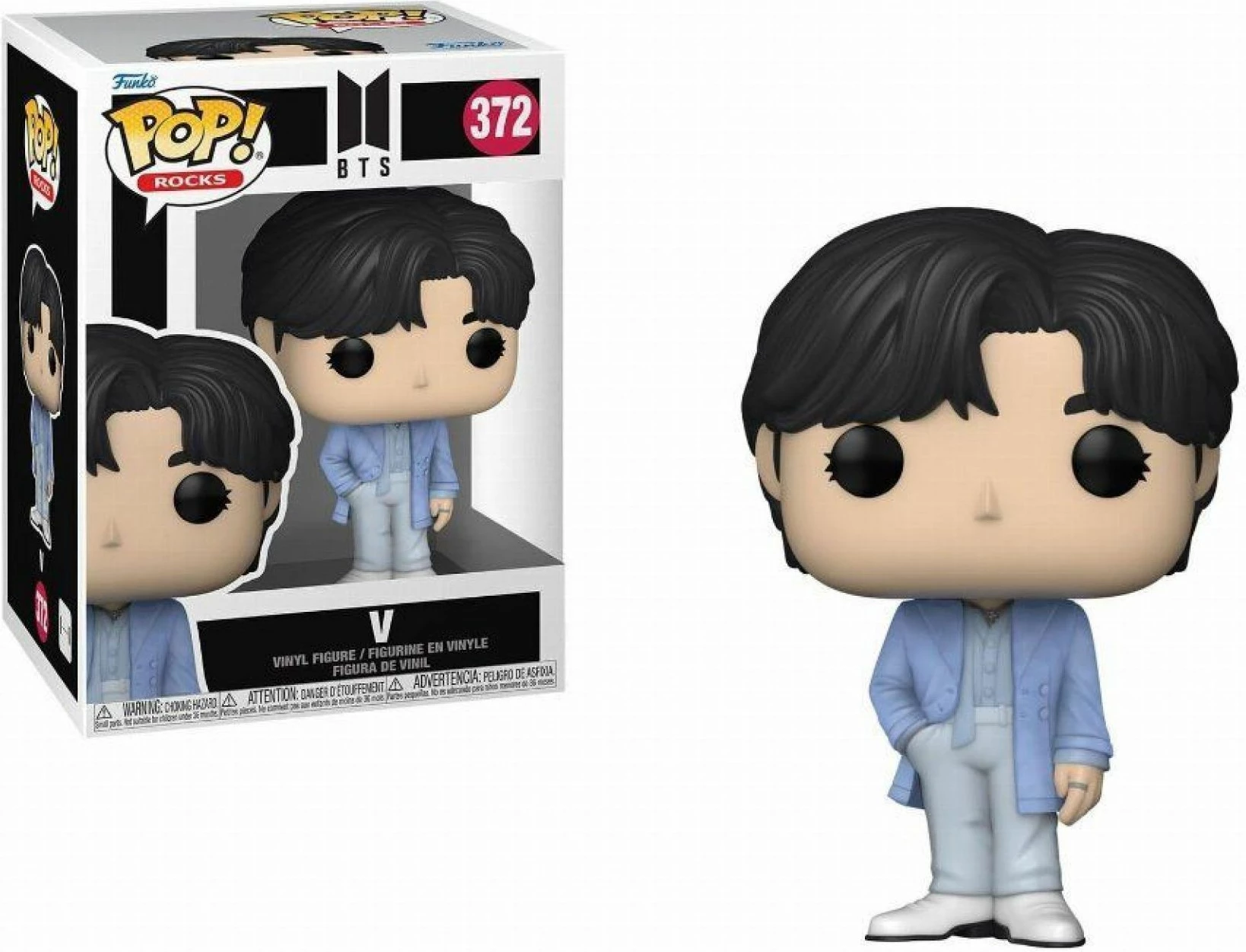 Figurinë koleksionuese Funko POP! Rocks BTS - V, vinyl