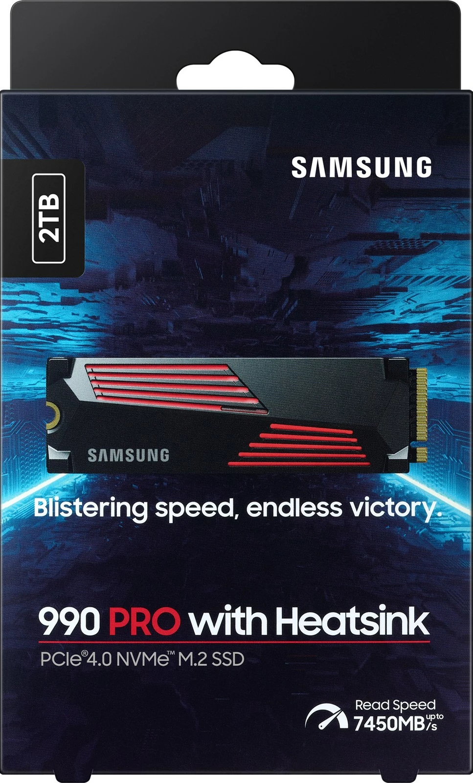 SSD Samsung 990 PRO, 2 TB, M.2, 7450 MB/s