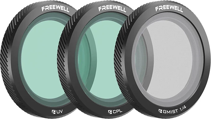 Set filtrash për dron Freewell FW-NE-ESS, për DJI Neo, Glow Mist 1/4, UV, CPL