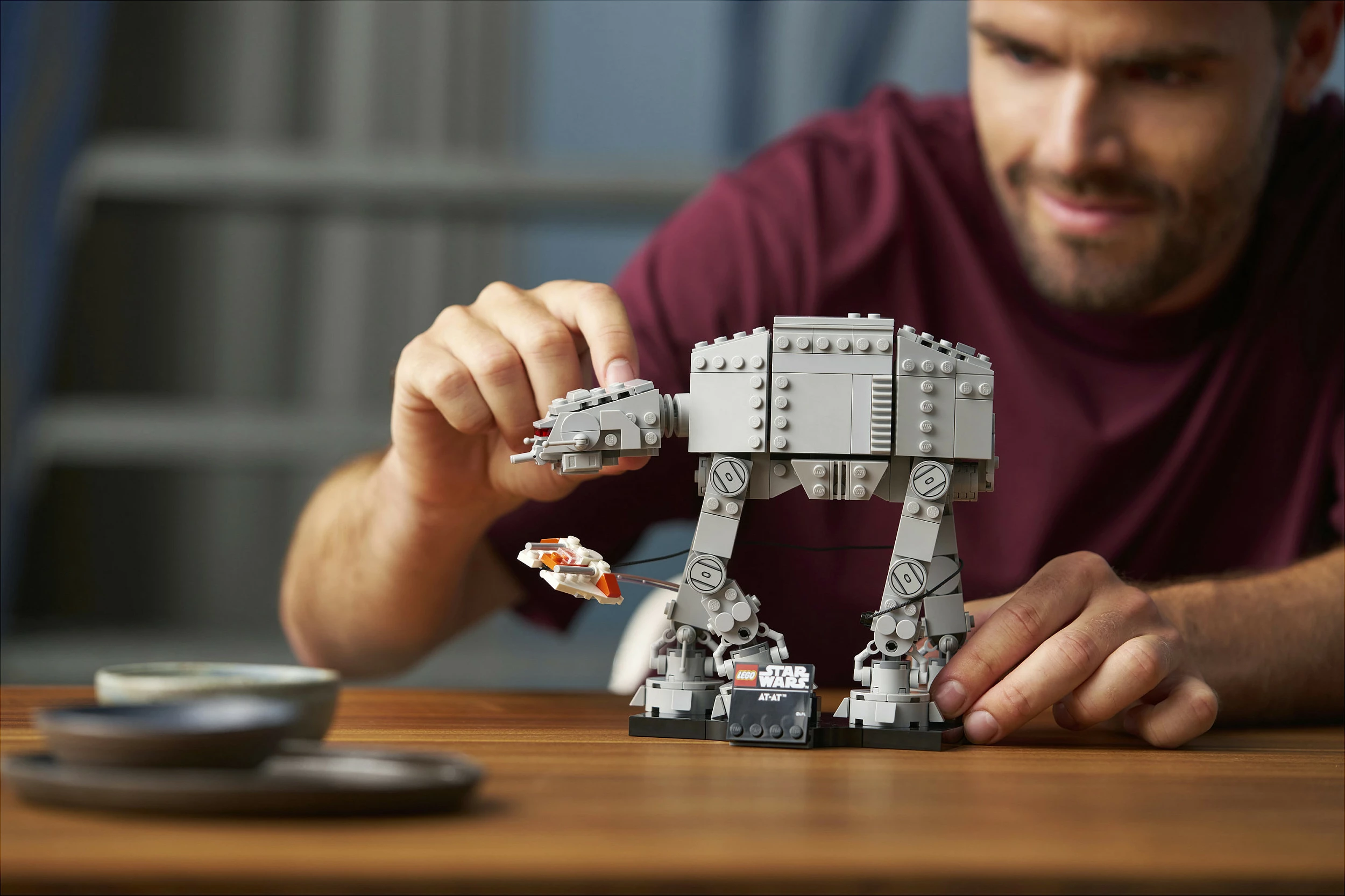 Set ndërtimi LEGO Star Wars AT-AT 75440, 525 copë, 18+, shumëngjyrësh