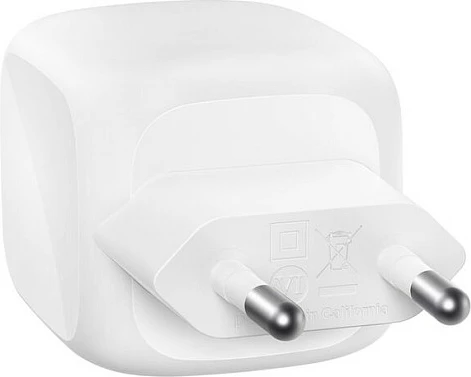 Karikues muri Belkin WCH019kqWH, GaN 50W, 2x USB-C, i bardhë