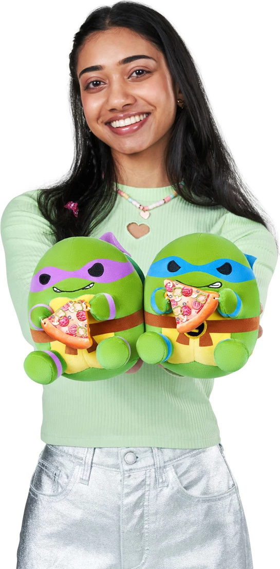 Lodër e butë Snackles TMNT, 12cm (stilet ndryshojnë)