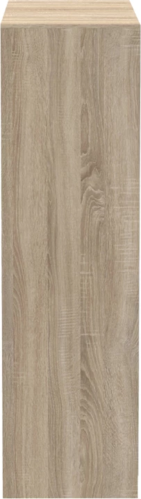 Dollap rrëshqitës dy-fletësh me pasqyrë, ngjyrë sonoma, 160x60x220cm