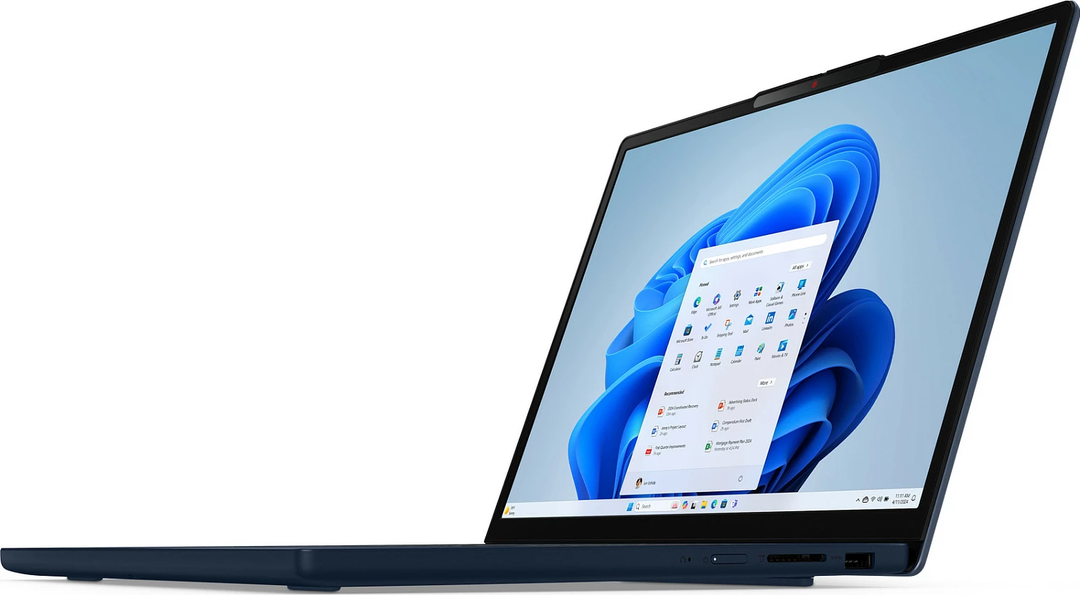 Laptop Lenovo IdeaPad 3 Slim Ryzen 5, 16GB RAM Memorje, 512GB SSD, 15.3" WUXGA, Windows 11 Home, Cosmic Blue