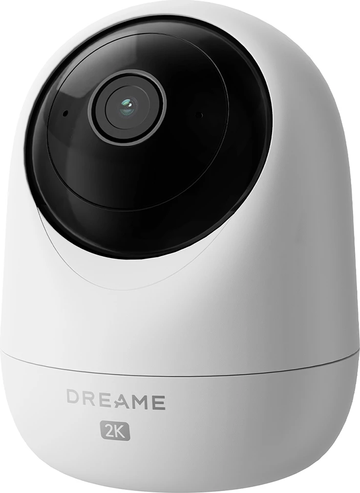 Kamerë e brendshme smart, Dreame Navo Care 1 InCam A131, 2K 4MP 360° pan/tilt, Wi‑Fi 2.4/5GHz, dy‑drejtim audio, microSD deri 256GB, e bardhë