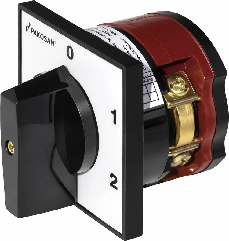 Ndërprerës rrotullues 1P 0-1-2 10A PN340/10