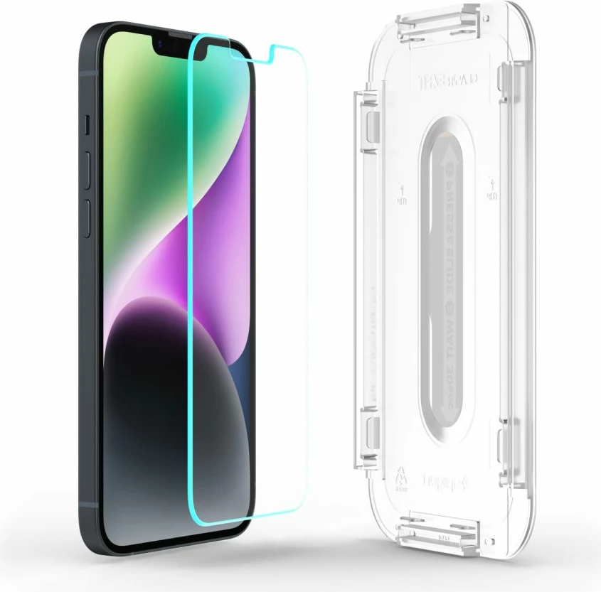 Xham mbrojtës Spigen Glas.tR EZ Fit për iPhone 13, 13 Pro, 14, 16e