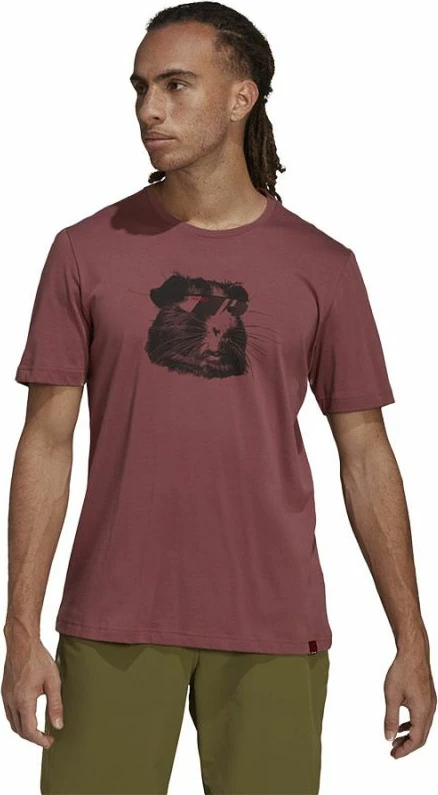 Maicë adidas për meshkuj, ngjyrë rozë