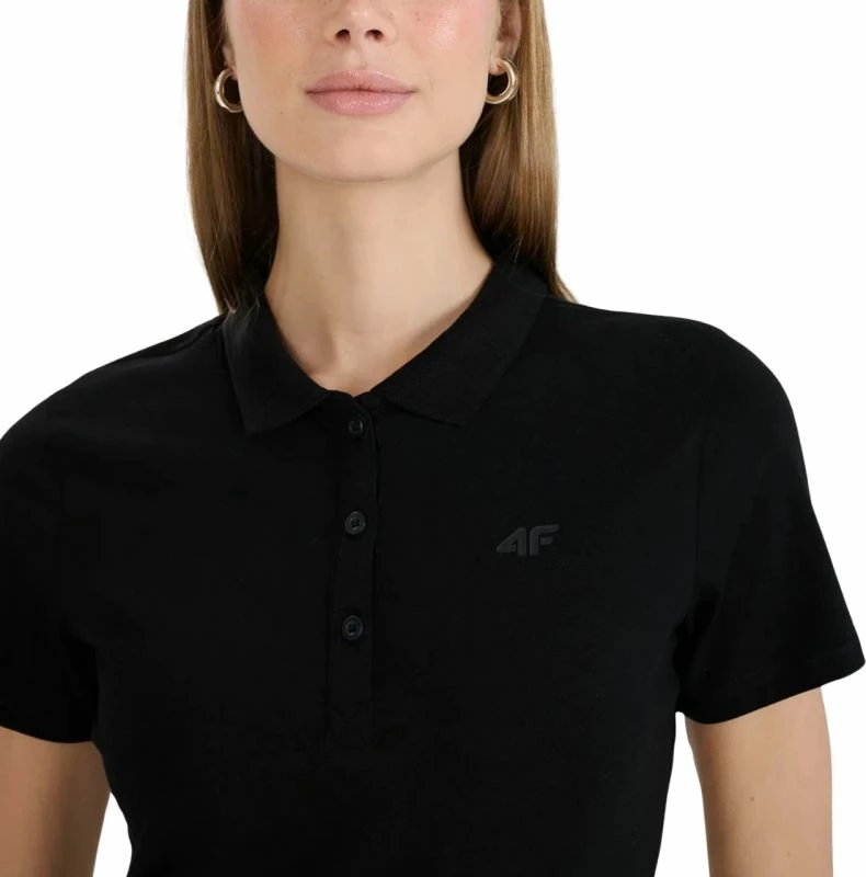 Maicë polo për femra 4F F0768, e zezë [Madhësia: S]