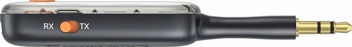 Adapter Bluetooth Unitek B1111A01, Bluetooth 5.3, 2-në-1 TX/RX, MiniJack 3.5mm, deri 10m, i zi