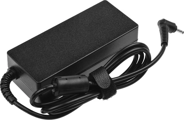 Adapter rryme (karikues) laptopi Green Cell PRO 65W 19V 3.42A për Acer Aspire S7-392/S7-393, Samsung NP530U4E/NP730U3E/NP740U3E, i zi