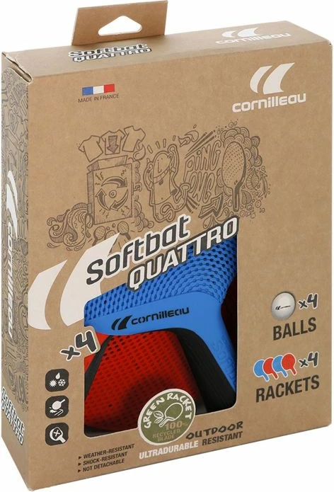 Aksesorë për pingpong Cornilleau, kuq e kaltër