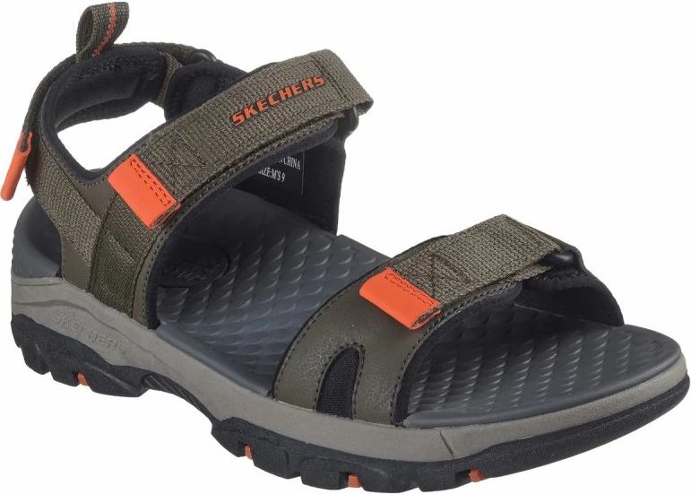 Sandale për meshkuj Skechers, të gjelbra