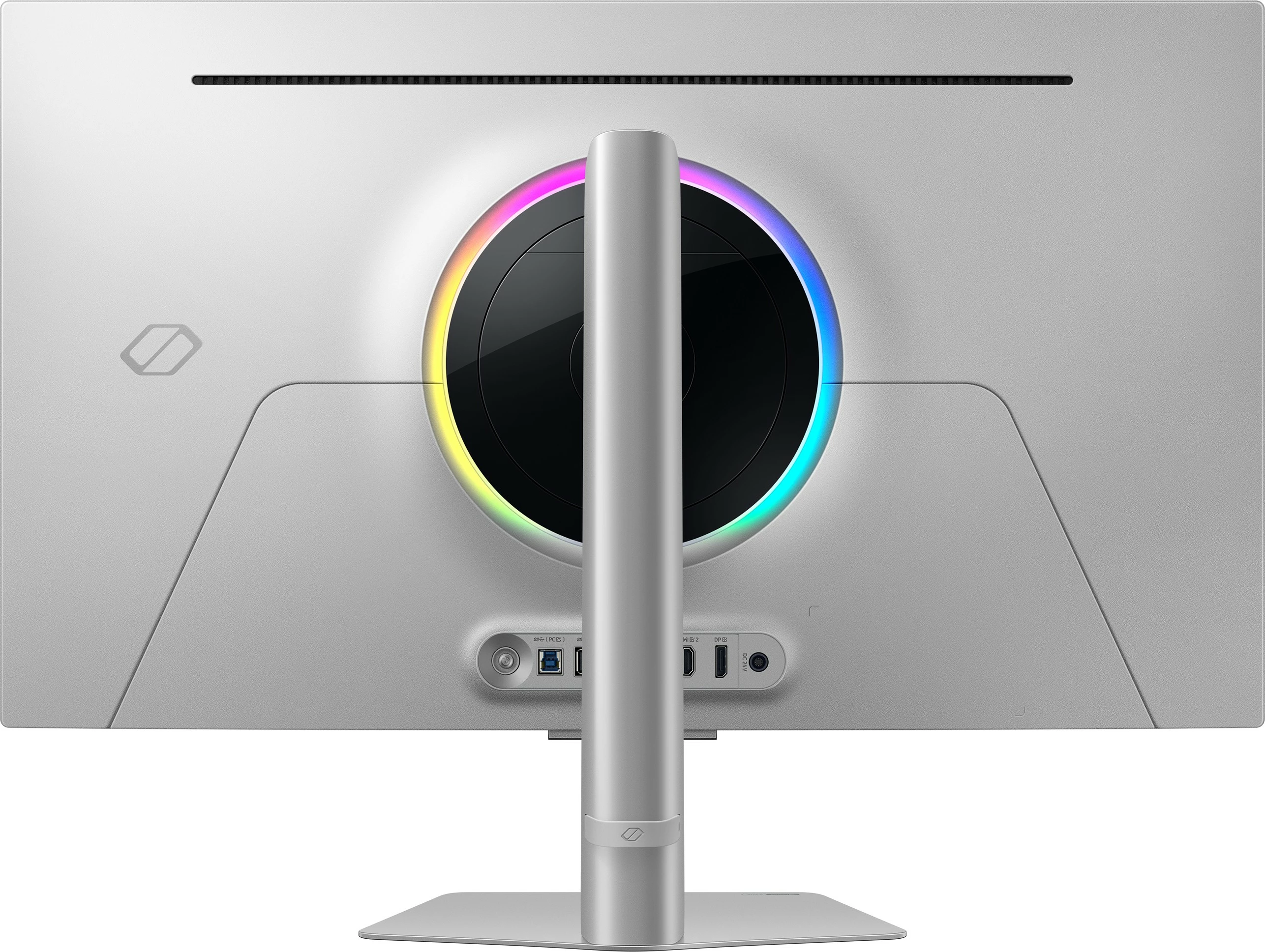 Monitor Samsung G80SD, 32", 4K Ultra HD, OLED, Silver