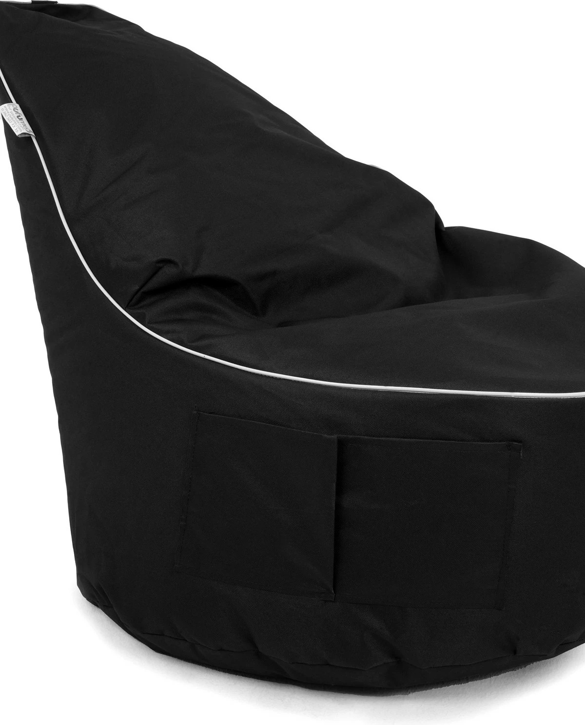 Qese ulëse (bean bag) Atelier del Sofa, ngjyrë e zezë, Golf