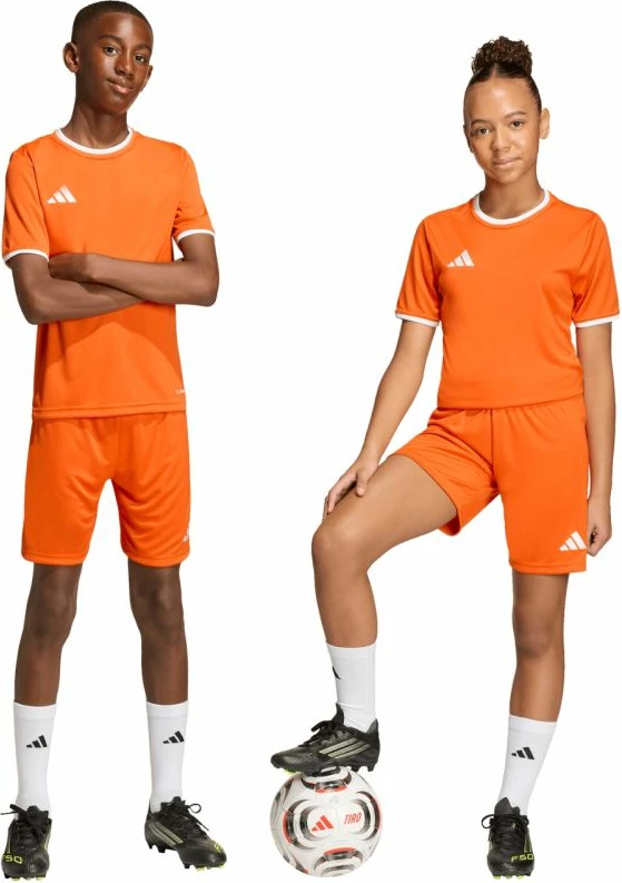 Shorce për fëmijë adidas, portokalli [Madhësia: 116 cm]