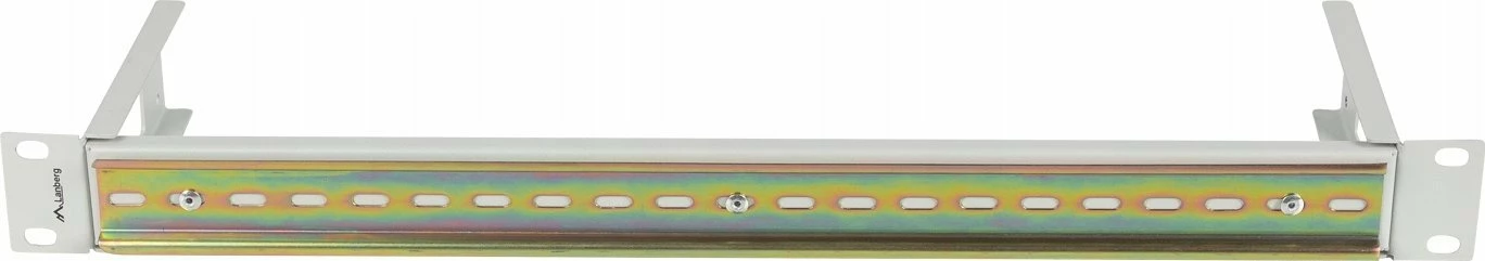 Shinë montimi DIN TS-35 Lanberg AK-1801-S, 1U 19\", gri