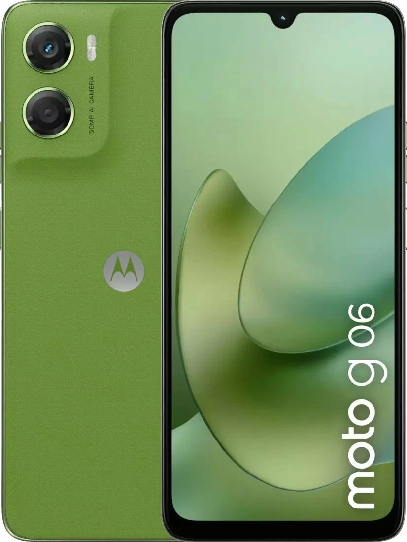 Celular Motorola Moto G06 6.88", 12GB RAM Boost, 50MP, NFC, jeshile
