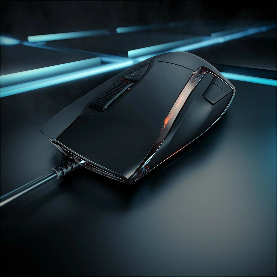 Maus Cherry MC 3.1, Ambidextrous, Optik, USB Type-A, 5000 DPI, Ngjyrë e zezë