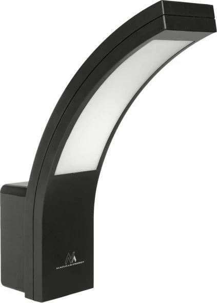 Aplikë muri LED Maclean MCE343 10W 800 lm IP54 4000K, e zezë