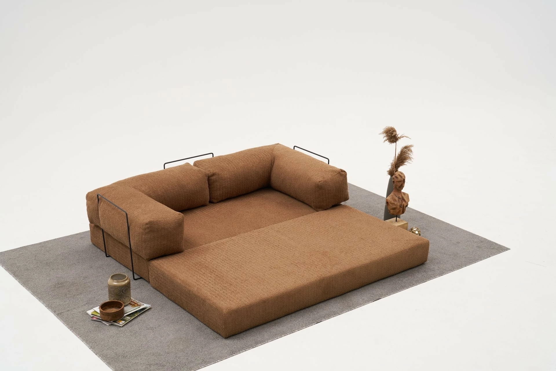Divan treshe Atelier del Sofa, Comfort, kafe v2