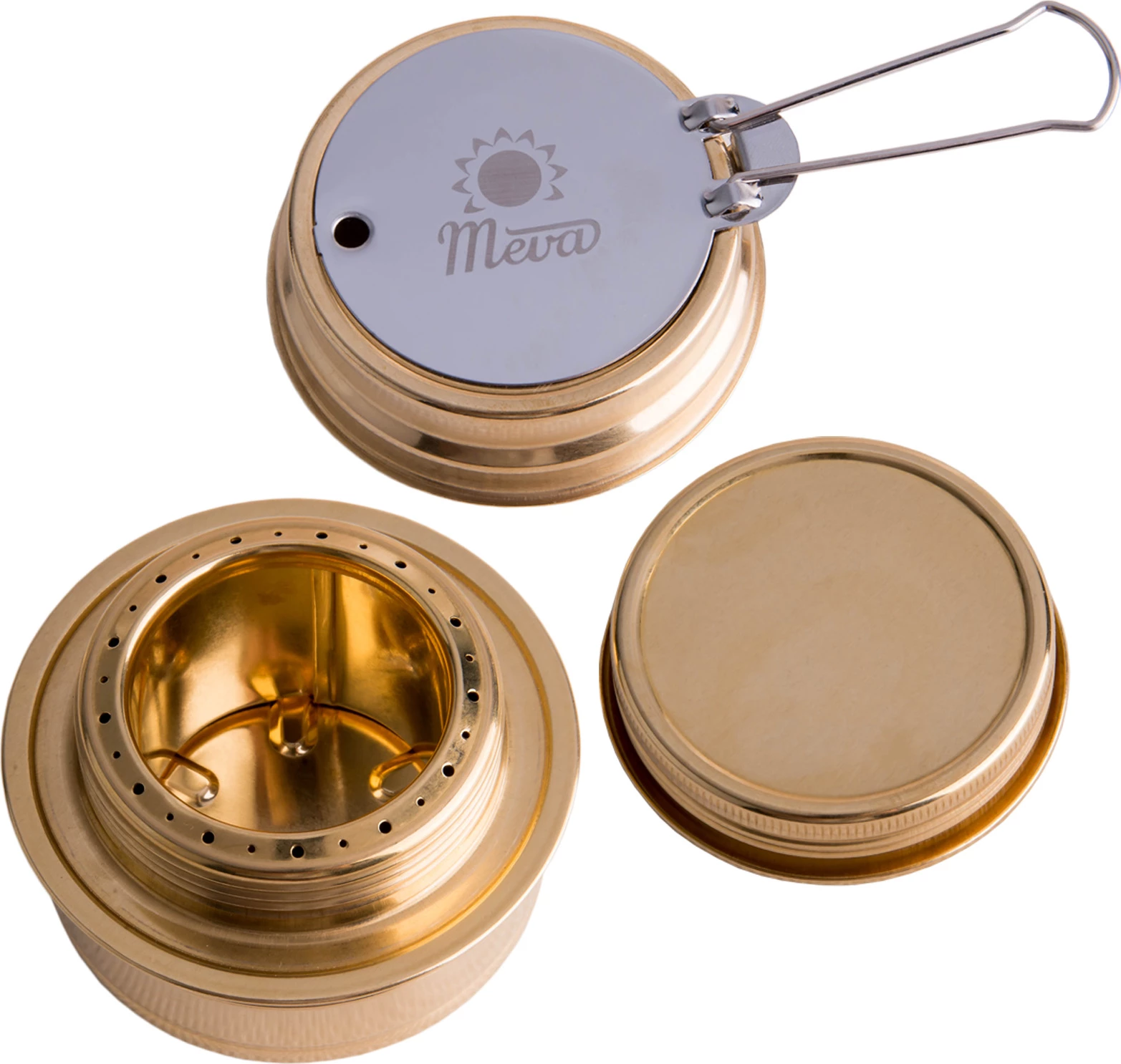 Sobë turistike Meva ULV21001 me alkool, metalike, argjend