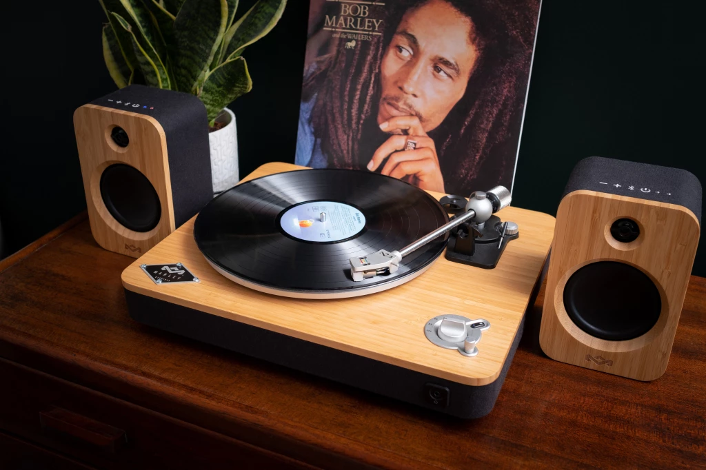 Altoparlantë House of Marley Get Together Duo Bluetooth 5.0, True Wireless, USB-C, 2 copë, Signature Black