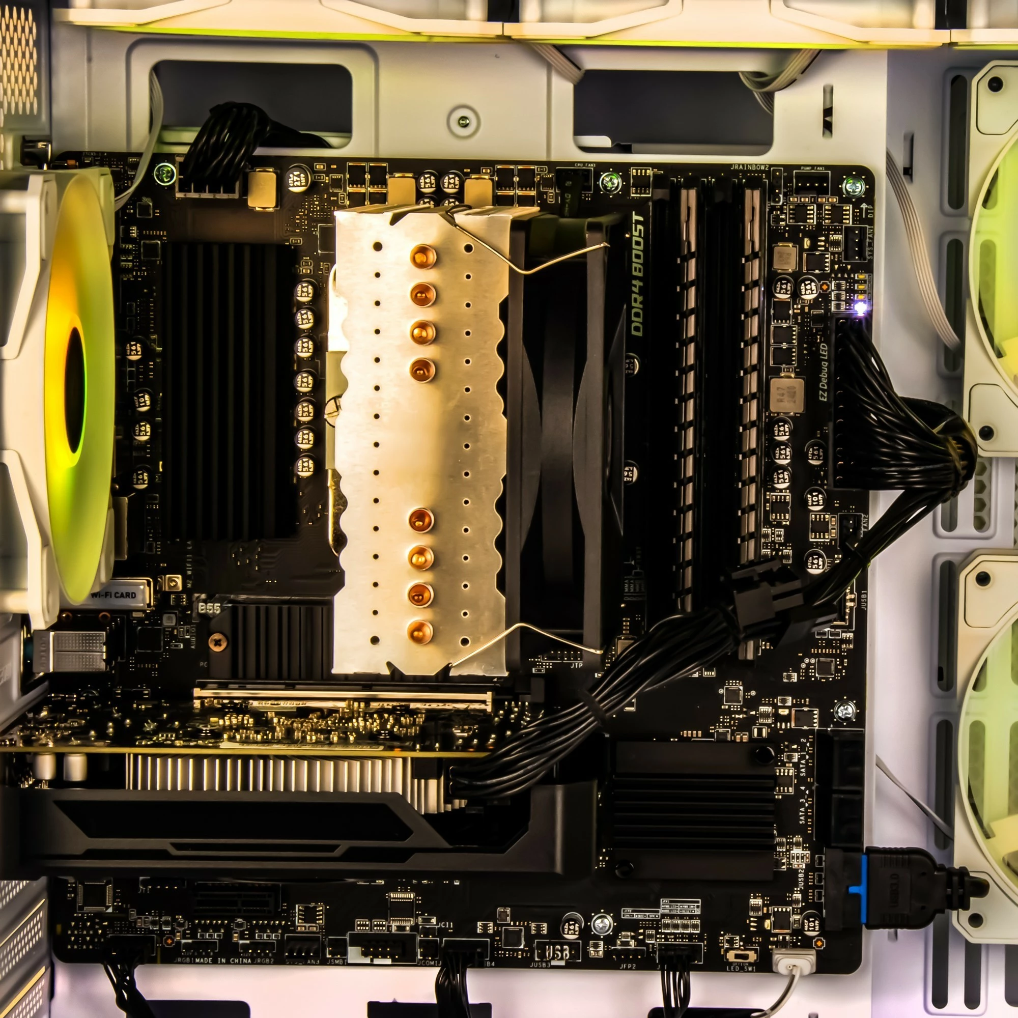 Kompjuter gaming Captiva Advanced Gaming R92-536, Ryzen 5 5500, RTX 5060 8GB, SSD 500GB, 16GB RAM, bardhë