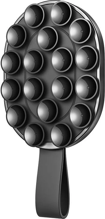 Mbajtës magnetik për celular Joyroom JR-ZS393-S, me kupa thithëse, i zi