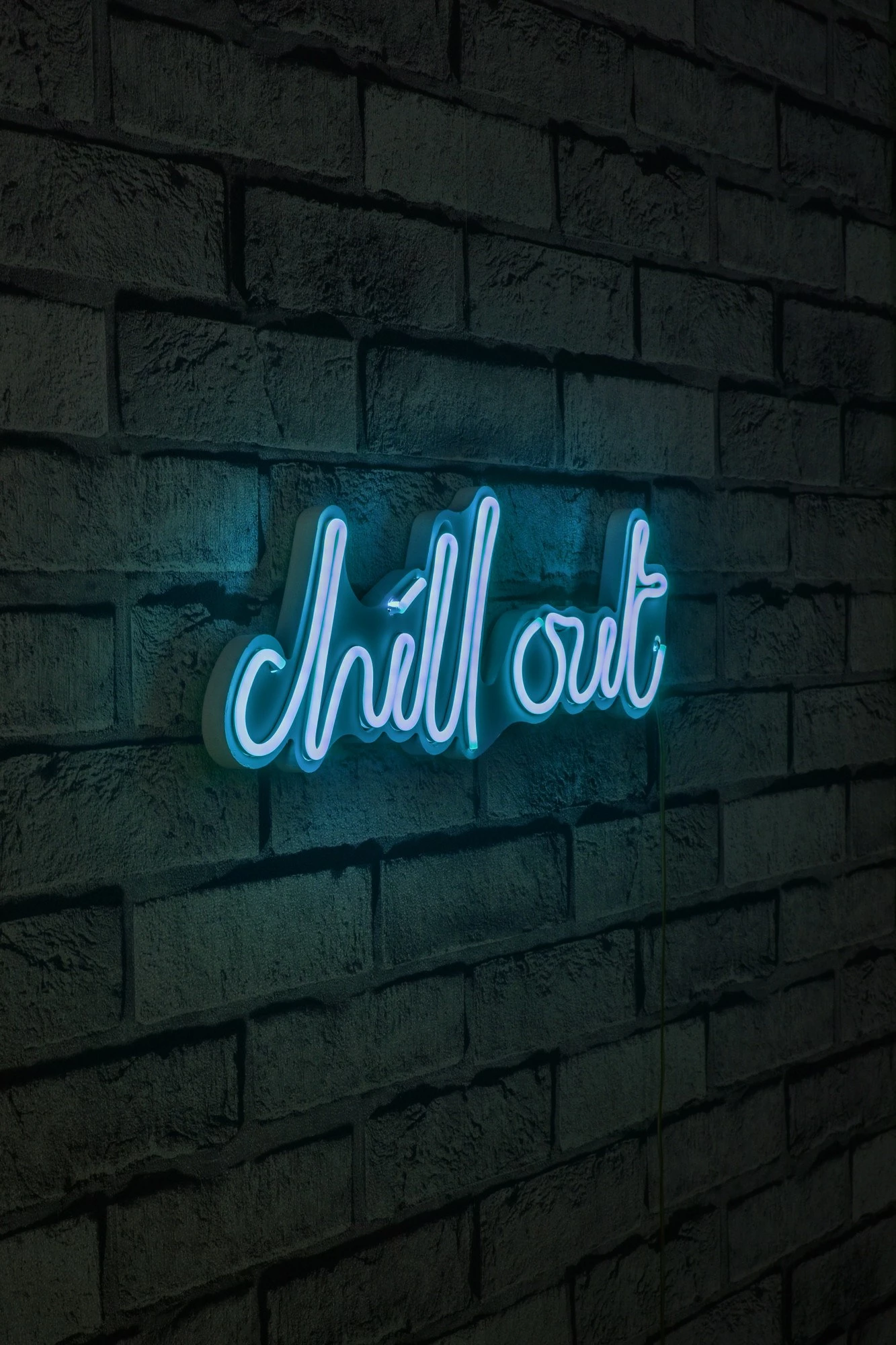 Dritë dekorative LED plastike, Chill Out, ngjyrë kaltër