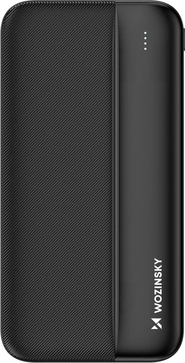 Powerbank Wozinsky WPBBK1, 10000mAh, 2x USB, e zezë