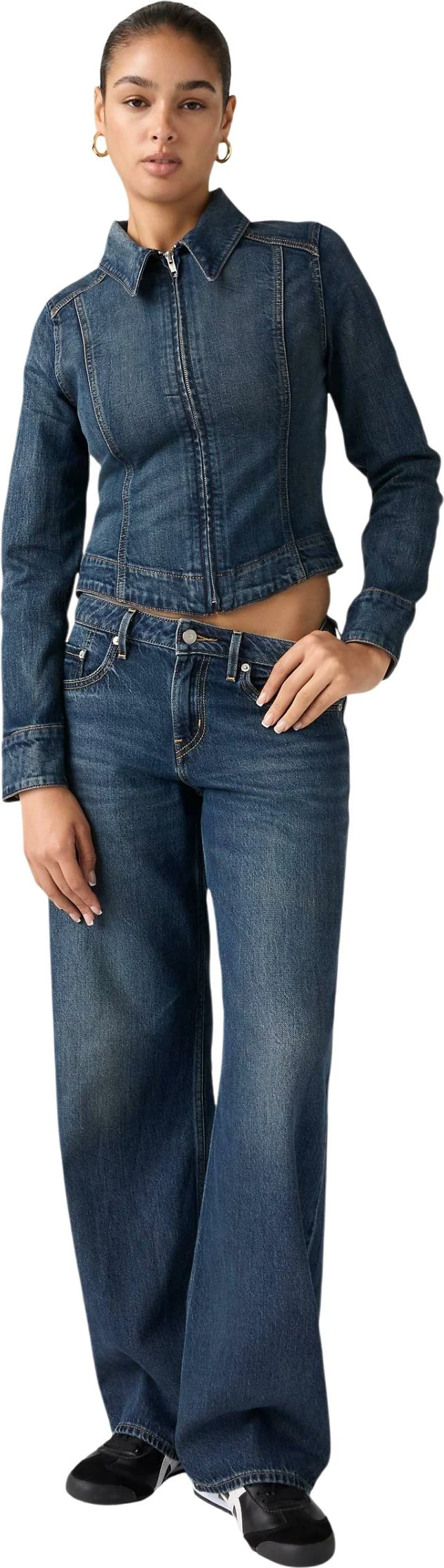 Xhinse për femra Levi's Low Loose Lost In Translation A5566-0064, indigo [Madhësia: W31 L32]