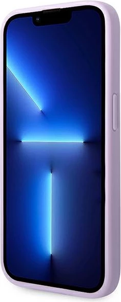 Mbështjellës Guess Saffiano Strap për iPhone 14 Pro Max 6.7", Vjollcë