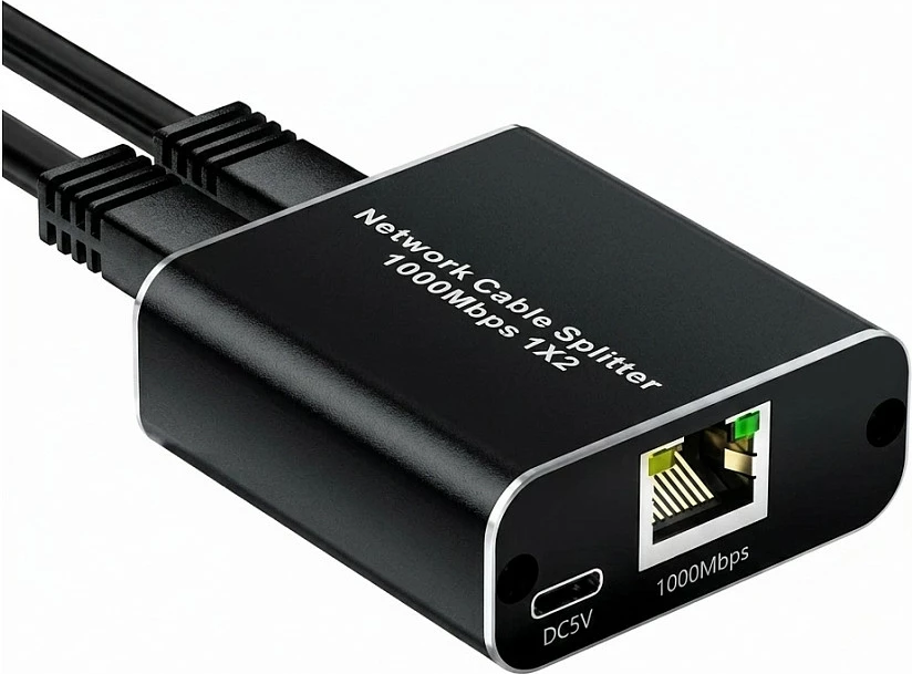 Switch rrjeti ALLNET ALL-NS1003, 3 porta, 1GbE, i zi