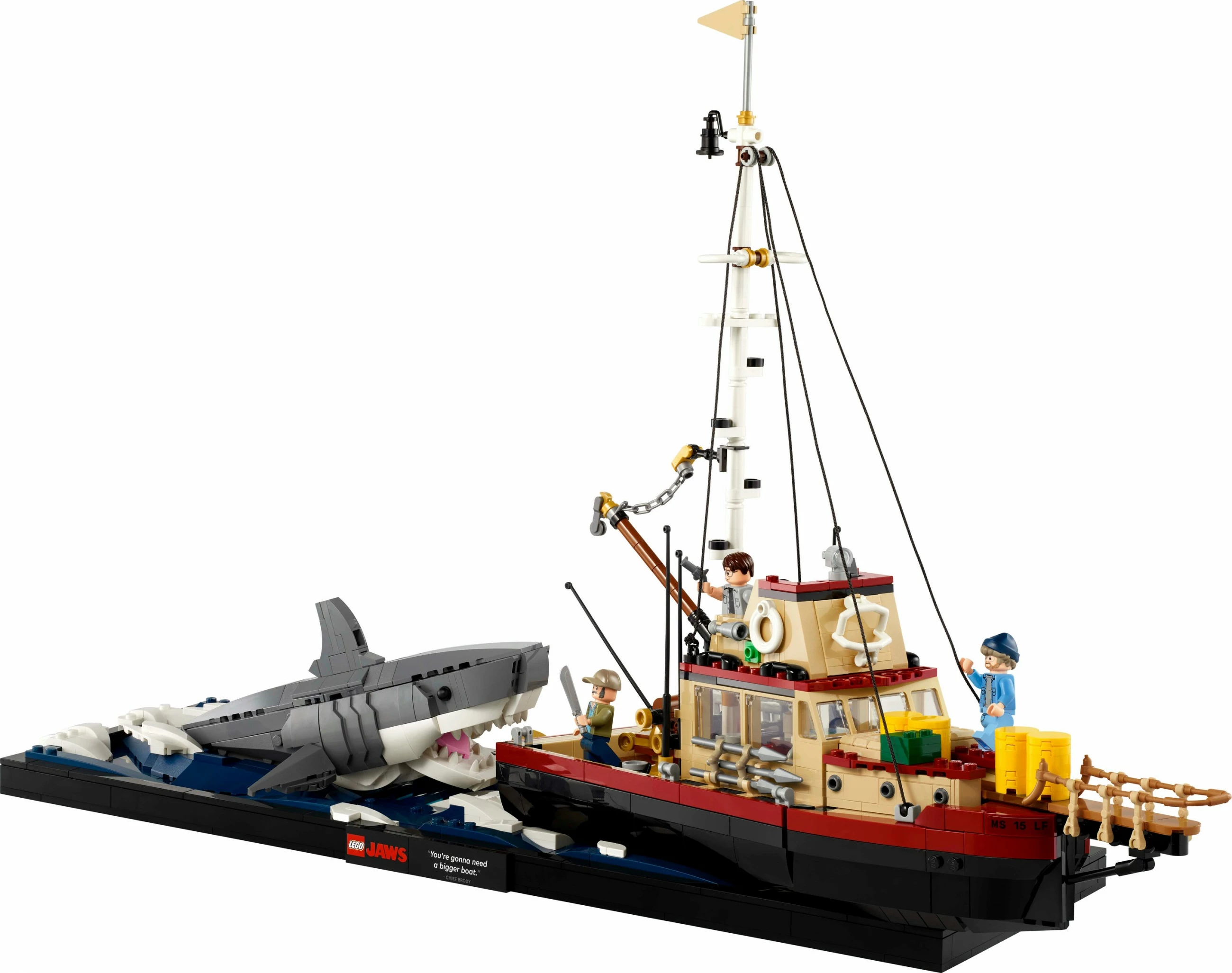 Set LEGO Ideas 21350 Jaws, 1497 copa