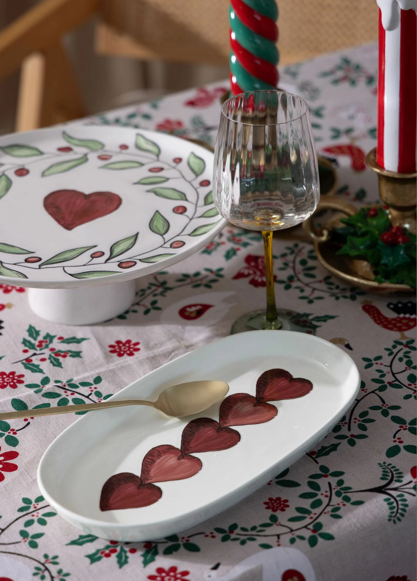 Set pjatash servirëse (2 copë), Hermia Concept, LUV0020