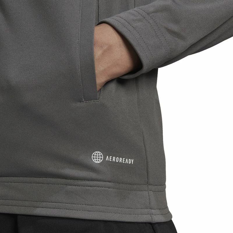 Xhaketë sportive pa kapuç adidas për femra, ngjyrë gri [Madhësia: M]