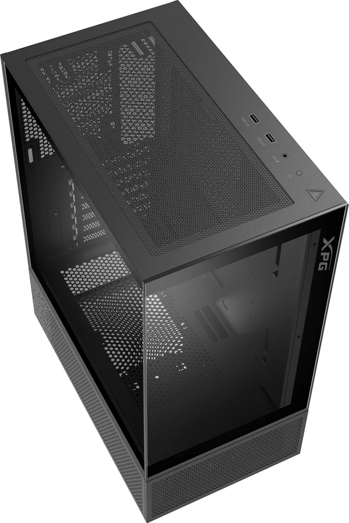 Kasë XPG INVADER X Mini Kompaktes Mid-Tower, PC, E zezë