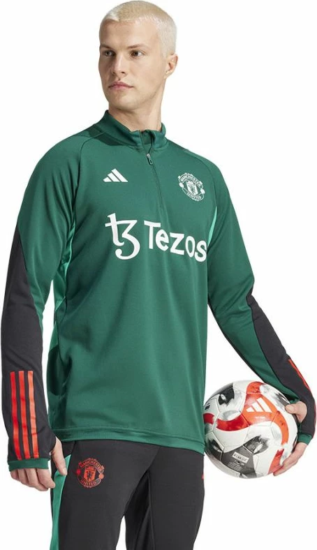 Duks për stërvitje futbolli adidas Manchester United, për meshkuj, jeshil
