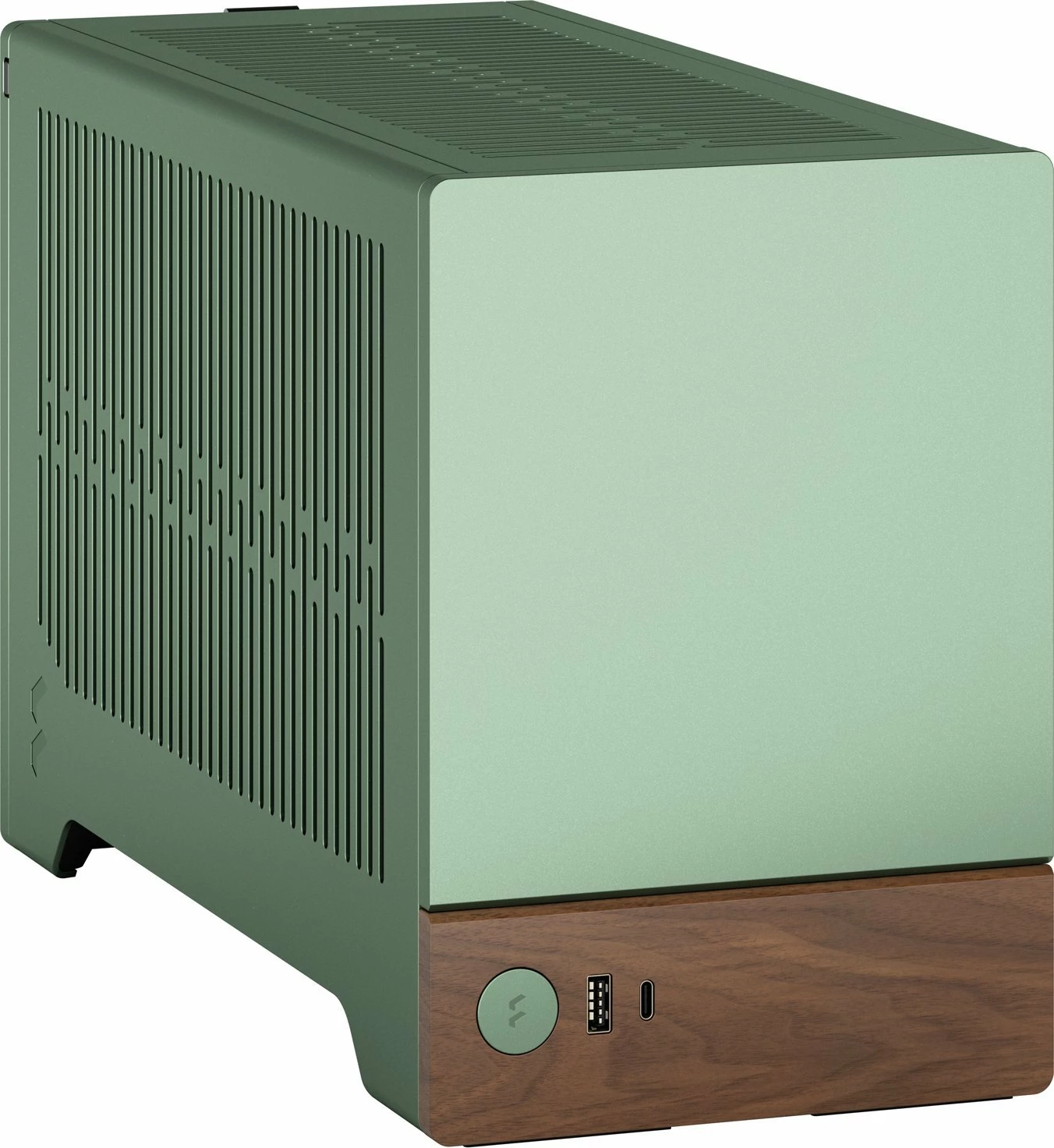 Kasë Fractal Design Terra FD-C-TER1N-03 Mini-ITX SFF, USB-C, pa PSU, jeshile