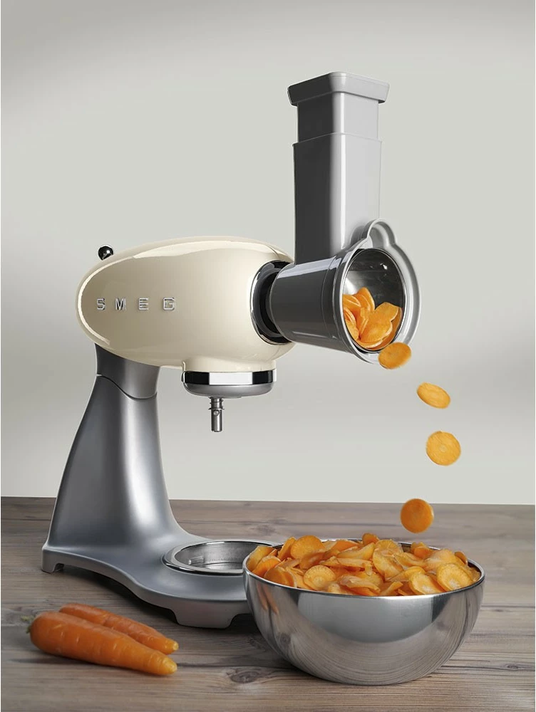 Set për prerje perimesh smeg SMSG01, për SMF01/02/03/13, inox, gri