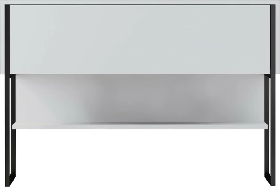Komodë Hanah Home Luxe, e zezë dhe e bardhë