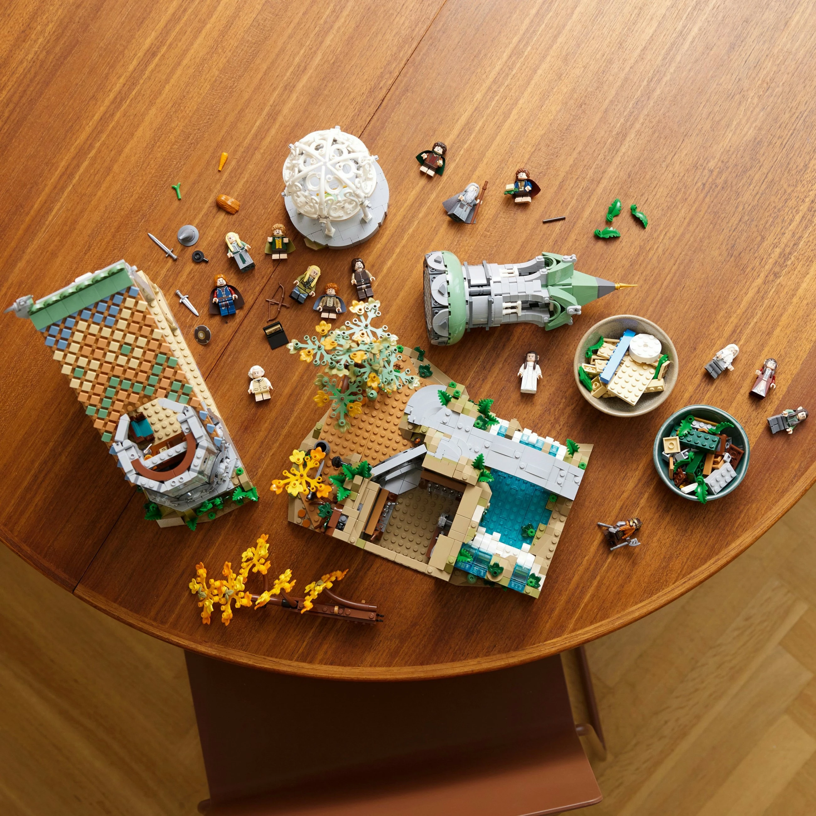 Set ndërtimi LEGO The Lord of the Rings: Rivendell, 6167 pjesë, plastikë, shumëngjyrësh