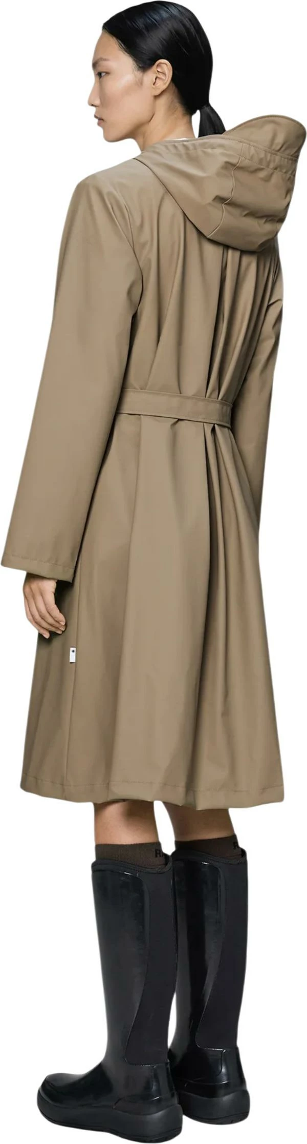 Jakne shiu për femra Rains A-Line Longer W Jacket W3 12040, bezhë [Madhësia: S]