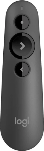 prezantues wireless LOGITECH R500s, laser i kuq, USB receiver + Bluetooth, Graphite